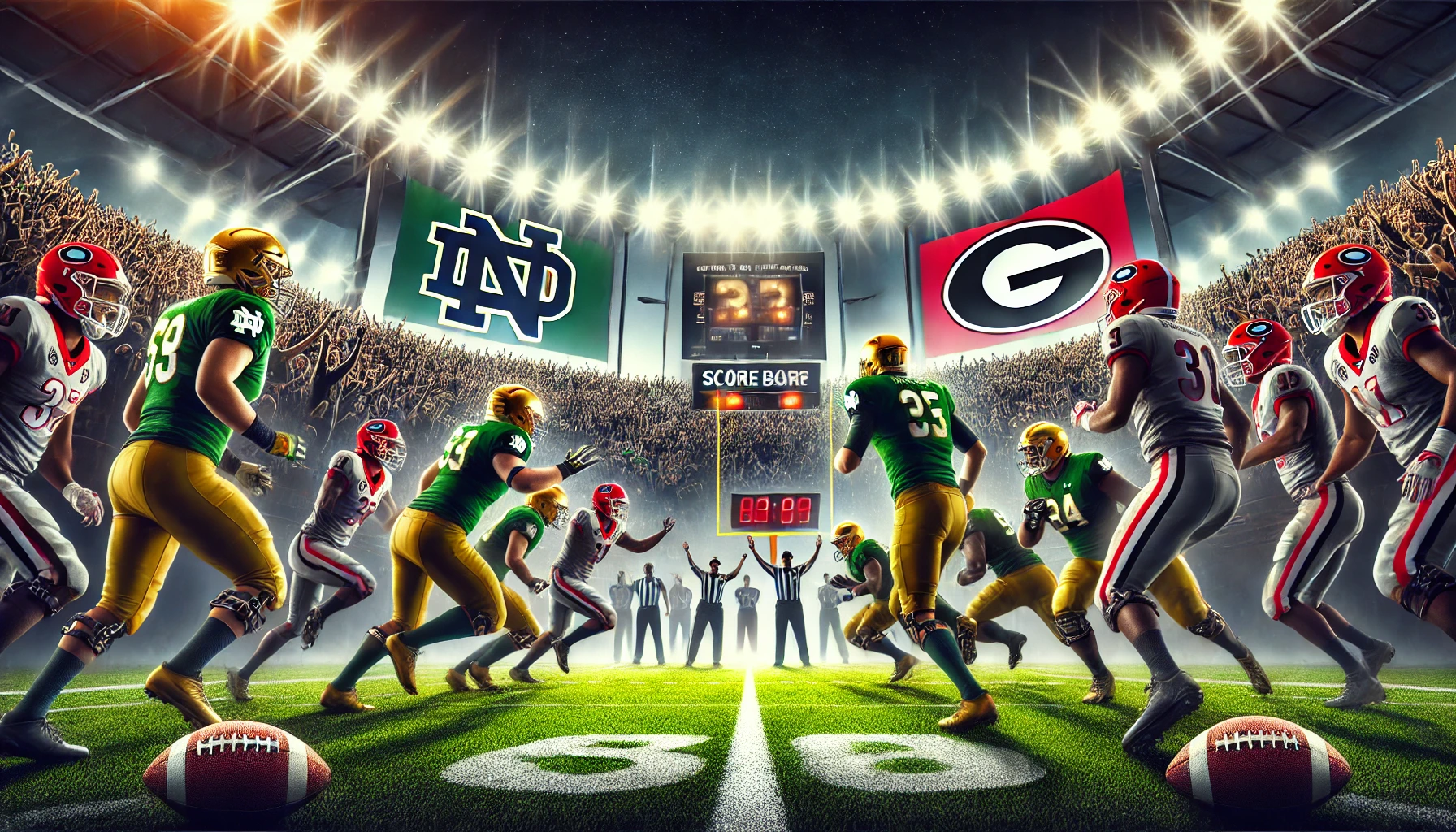 Notre Dame vs. Georgia: A Clash of Titans in College Football